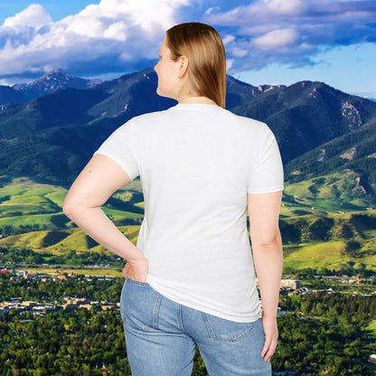 Upside Down FTG Unisex Softstyle T-Shirt - Trendy Fashion Tee, Everyday Comfort, Gift for Bobcat Fans, Gameday Wear, Relaxed Style