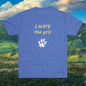 I HATE the griz T-Shirt — Anti-Griz Paw Graphic Tee