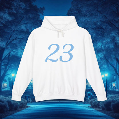 23 Unisex Hooded Sweatshirt - Perfect for Game Day, Casual Wear, Birthday Gifts, and Team Spirit.