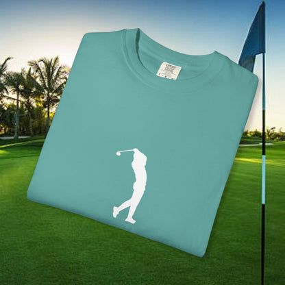 Golf Lover's Unisex Garment-Dyed T-Shirt - Perfect Gift for Golf Enthusiasts, Casual Wear, Sports Apparel, Father's Day, Birthday