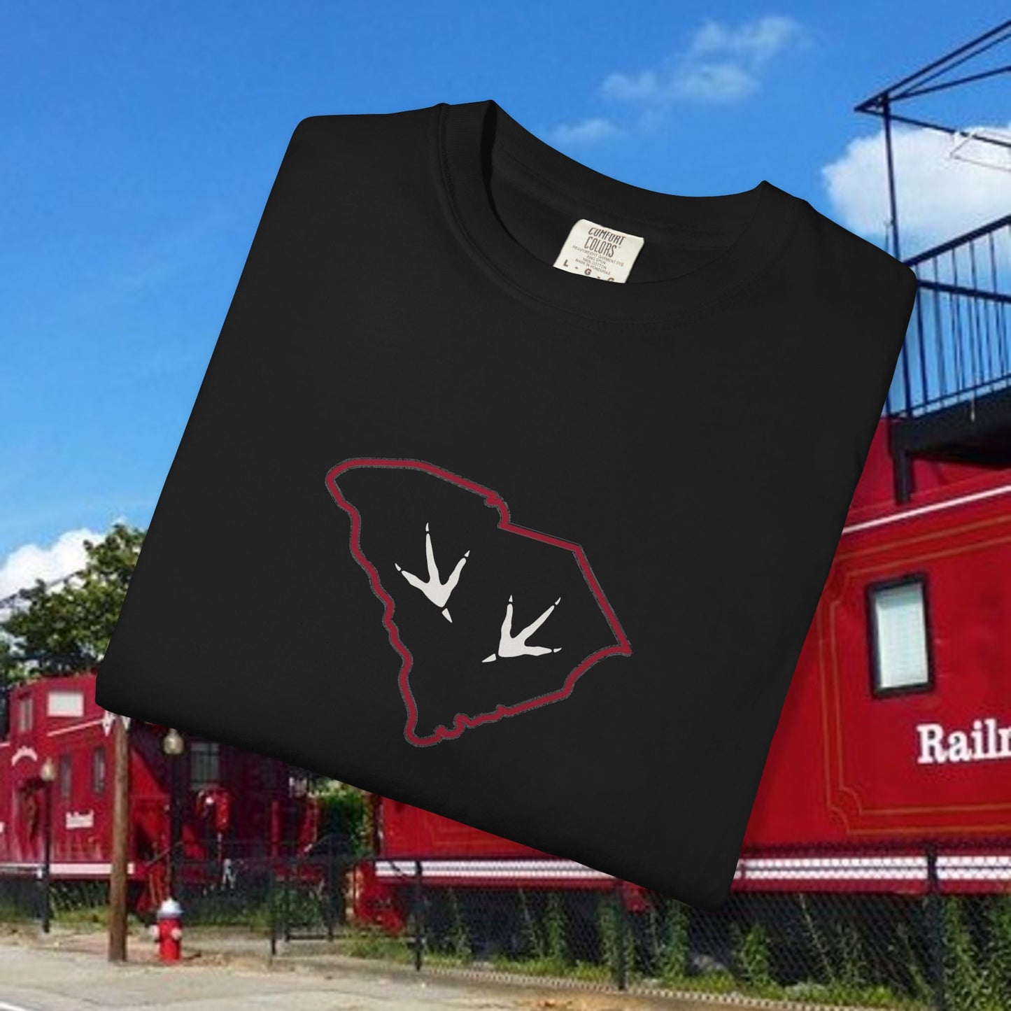 South Carolina Unisex Garment-Dyed T-Shirt, Casual Outfit, Gift for Southerners, Comfortable Everyday Tee