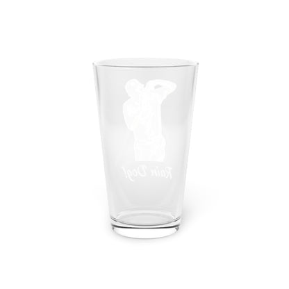 Rain Dog! Pint Glass - 16oz, Unique Drinking Glass, Fun Gift for Dog Lovers, Perfect for Celebrations, Customizable Drinkware