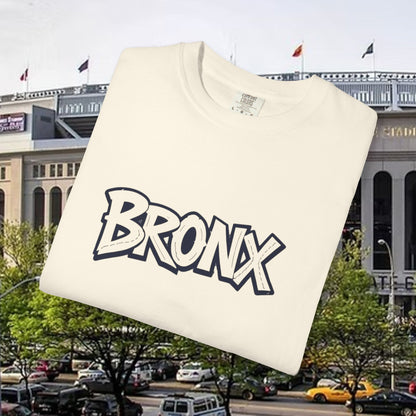 Bronx Unisex Garment-Dyed T-Shirt, Streetwear Tee, Urban Style Shirt, New York Fashion Top, Gift for NYC Lovers