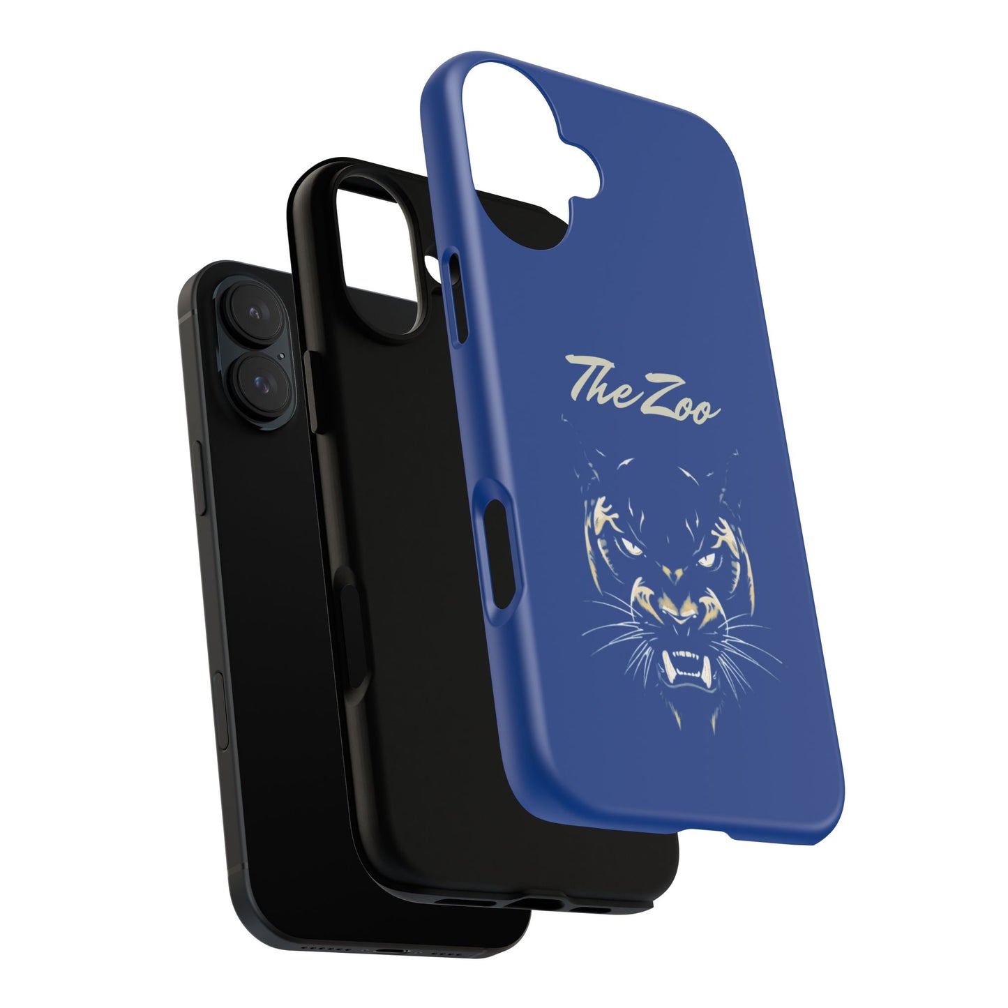 The Zoo Themed Phone Case | Tough Cases for Basketball Fans | Gift for Friends, Unique Phone Accessories, Panther Design, The Zoo Fan Zone