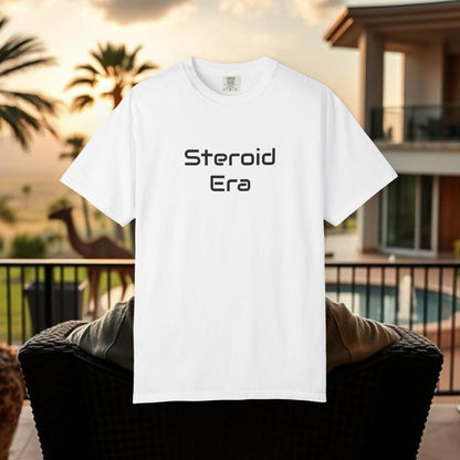 Vintage Baseball Unisex Garment-Dyed T-shirt, 90's Steroid Era Tee Shirt, Athletic Sports Tee, Retro Baseball Shirt, Sports Fan Gift,
