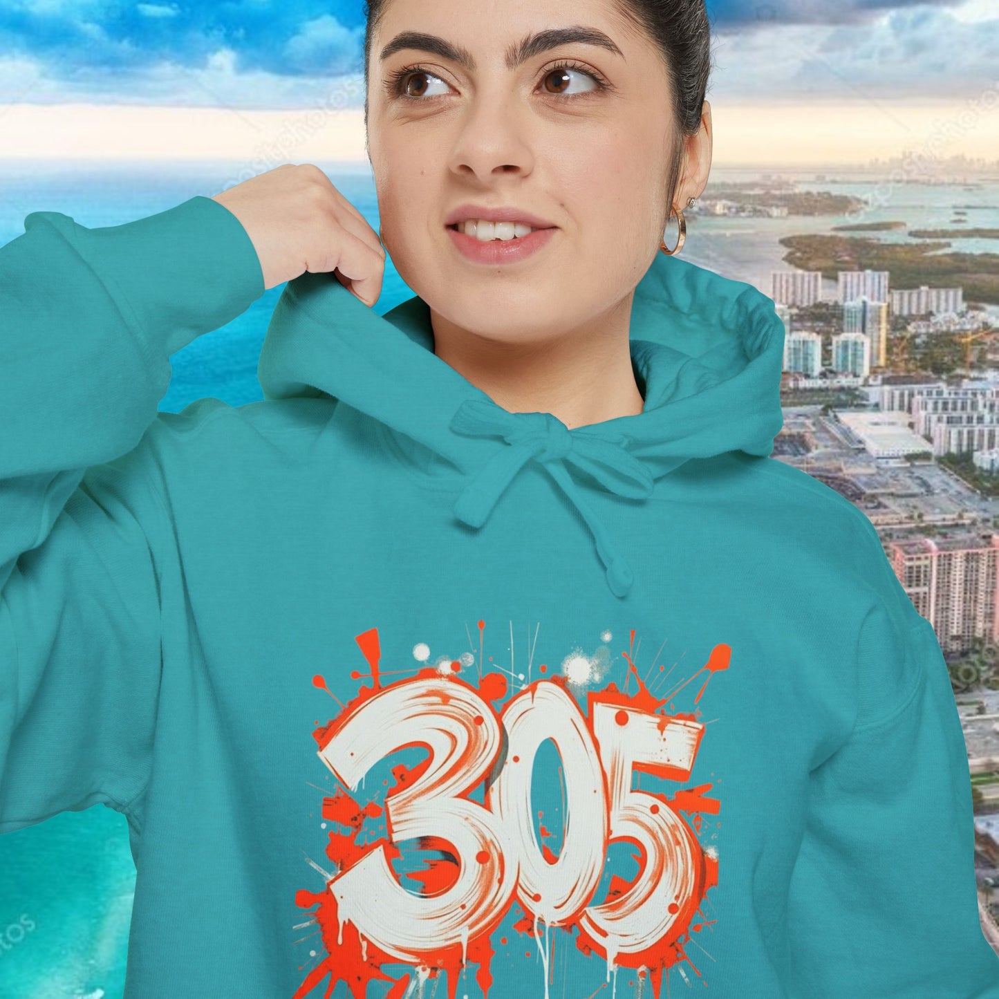 Graffiti 305 Unisex Hoodie - Street Style Urban Fashion
