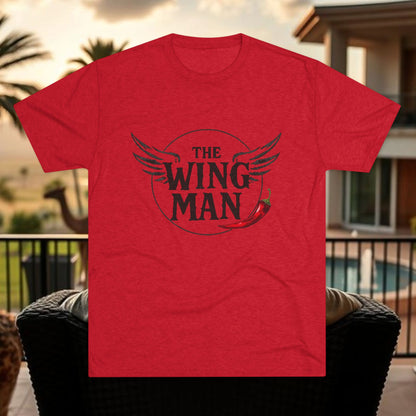The Wingman T-Shirt — Funny Wingman Graphic Tee with Chili Pepper & Wings