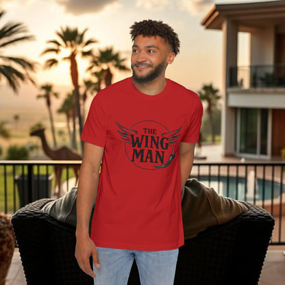 The Wingman T-Shirt — Funny Wingman Graphic Tee for Guys & Groomsmen