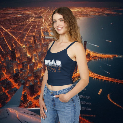 Bear Down Women's Spaghetti Strap Tank Top - Perfect for Game Day, Summer Outings, Casual Wear, Concerts, Festivals