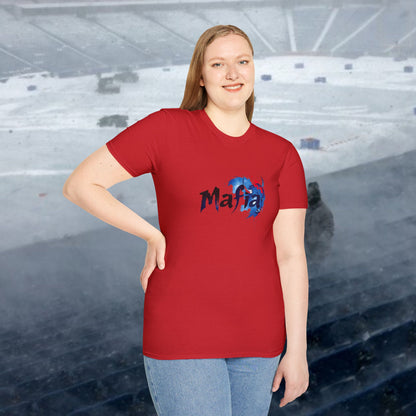 Mafia Graphic Tee, Unisex Softstyle T-Shirt for Casual Outings, Perfect Gift for Fans, Streetwear, Party Wear, Birthday Present