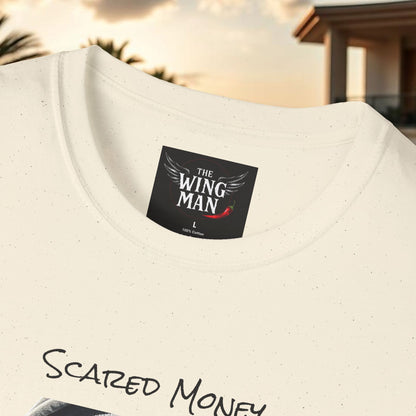 Scared Money Unisex Softstyle T-Shirt - Casual Wear, Streetwear, Gift for Him, Statement Tee, Urban Fashion