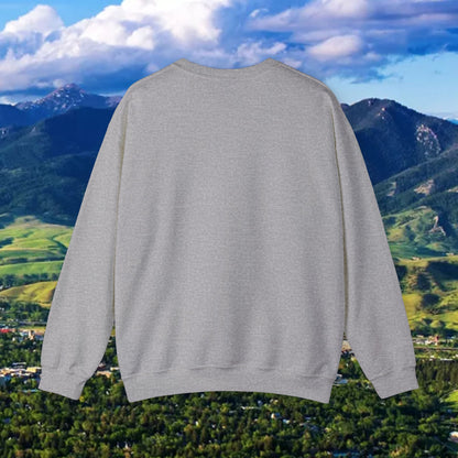 Montana 41 Crewneck Sweatshirt — State Outline Graphic