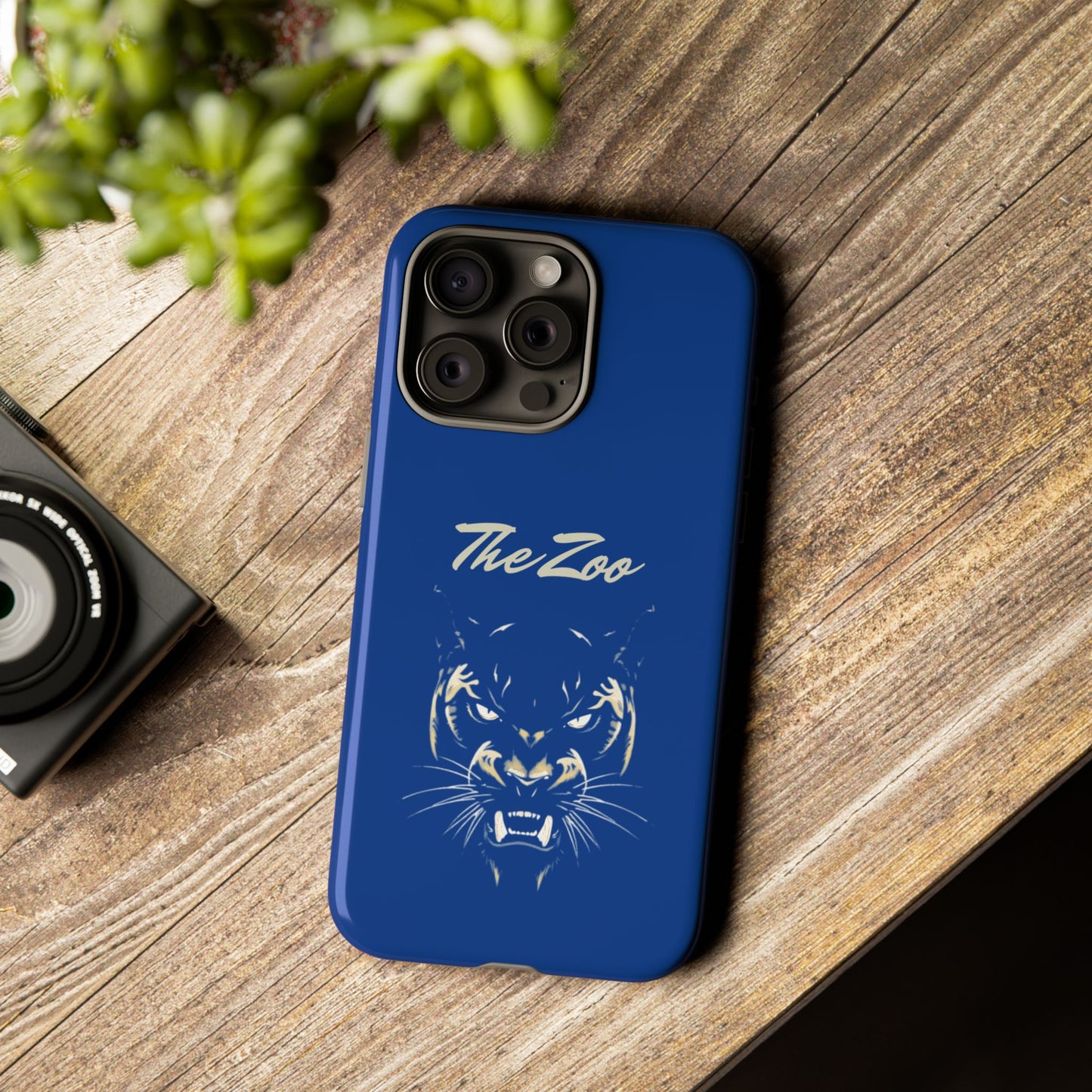 The Zoo Themed Phone Case | Tough Cases for Basketball Fans | Gift for Friends, Unique Phone Accessories, Panther Design, The Zoo Fan Zone