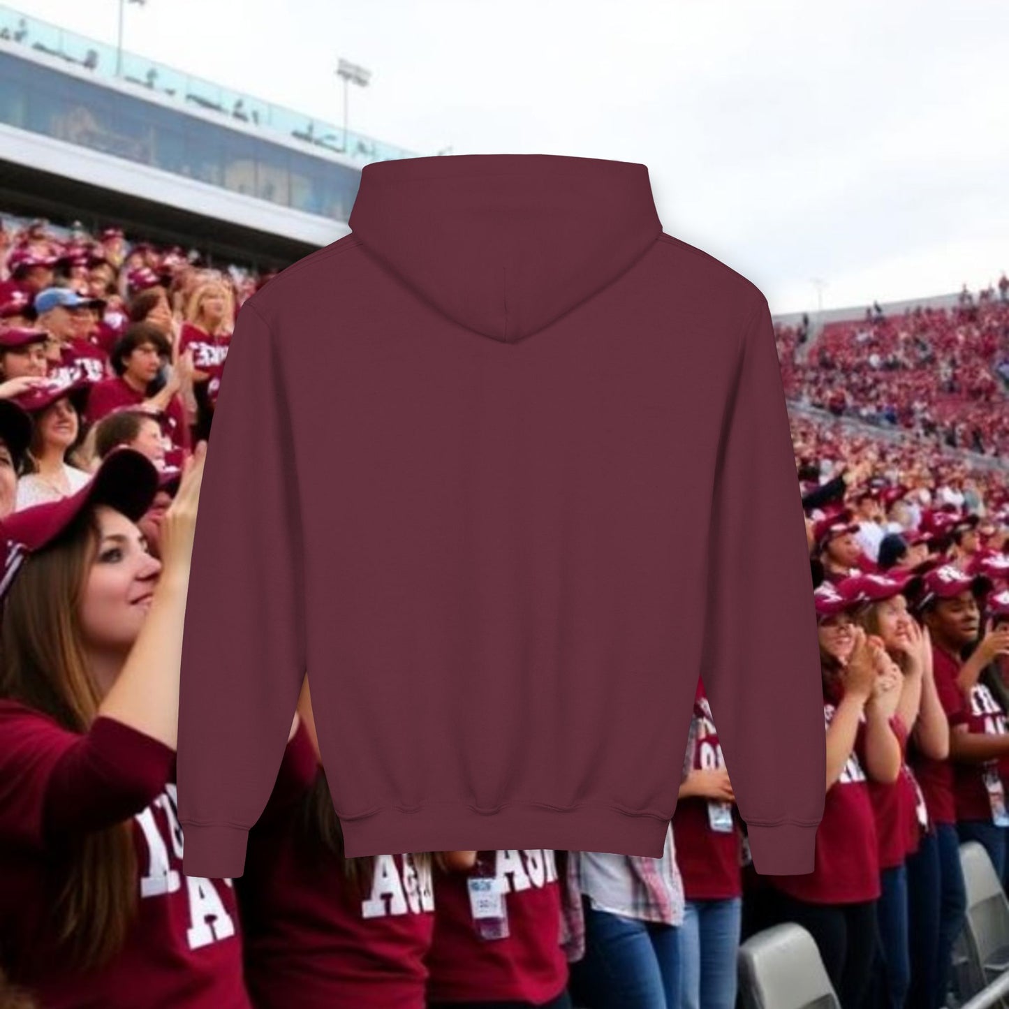 Stylish Sports Hoodie for Young Fans | Game Day, School Spirit, Team Apparel, Gifts for Kids, Comfortable Casual Wear