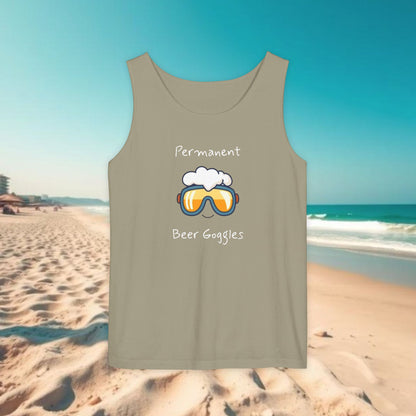 Beer Goggles Tank Top, Unisex Tank, Summer Apparel, Beachwear, Funny Gift, Pool Party Top