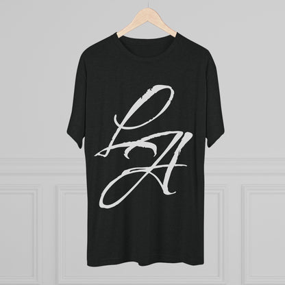 LA Script T‑Shirt — Vintage Los Angeles Graphic Tee, Super Soft Tri-Blend Material