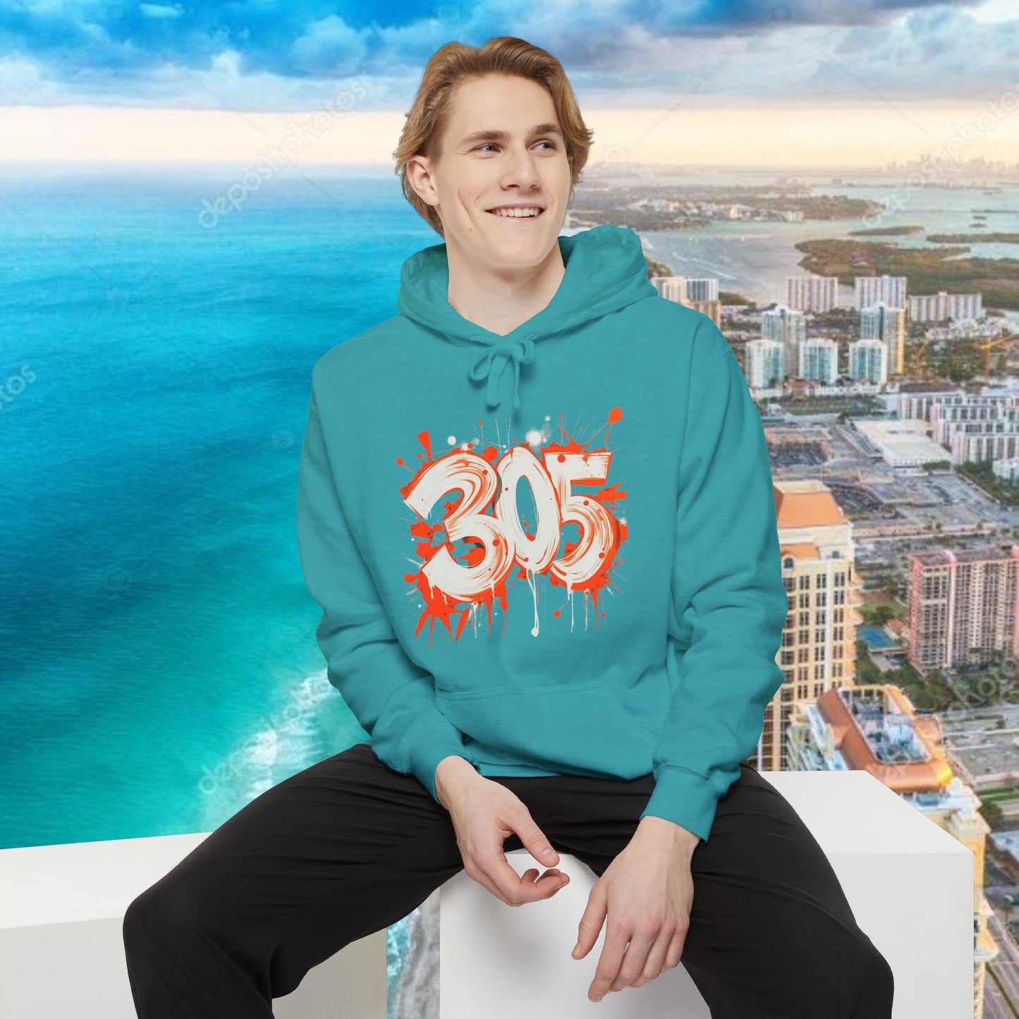 Graffiti 305 Unisex Hoodie - Street Style Urban Fashion