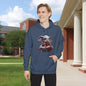 Elephant Graphic Hoodie for College Sports' Lovers, Cozy Unisex Sweatshirt, Unique Gift for Football Fans