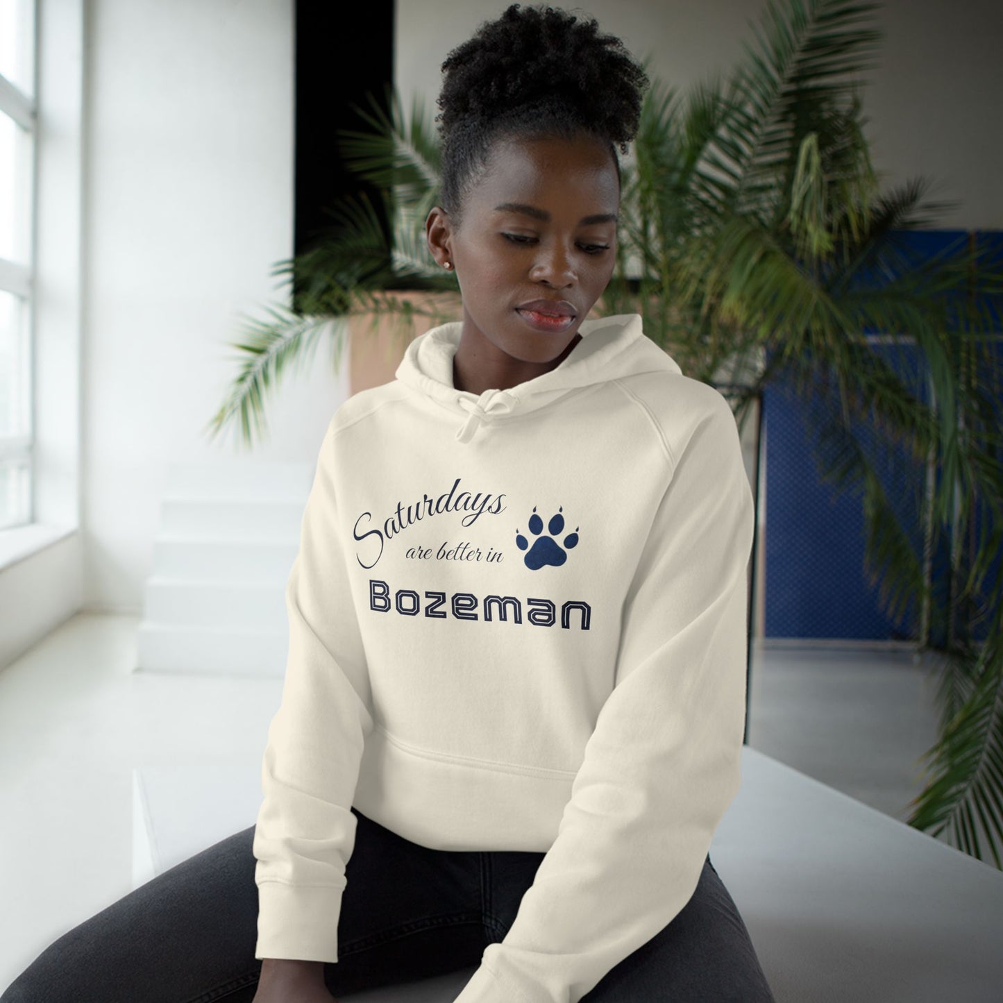 Bozeman Saturdays Unisex Hoodie, Cozy Sweatshirt, Fall Fashion, Casual Wear, Perfect Gift for Him/Her, Outdoor Adventures