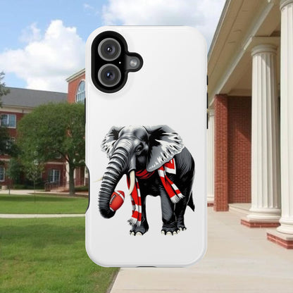 Vibrant Elephant Tough Cases - Unique Phone Case, Wildlife Lover Gift, Sports Team Accessory, Trendy Phone Cover, Fun Animal Design