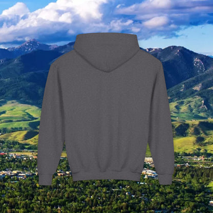 Youth Hoodie - '41' Minimalist Graphic Pullover