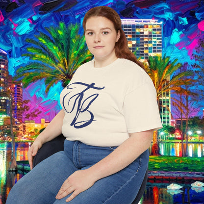 TB Monogram Tee — 813 Tampa Area Short-Sleeve T-Shirt