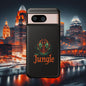 Phone Case, The Jungle Tough Phone Case for Football Fans, Friend Gift, Football Fan Accessories, Custom Phone Cover, Sports Team
