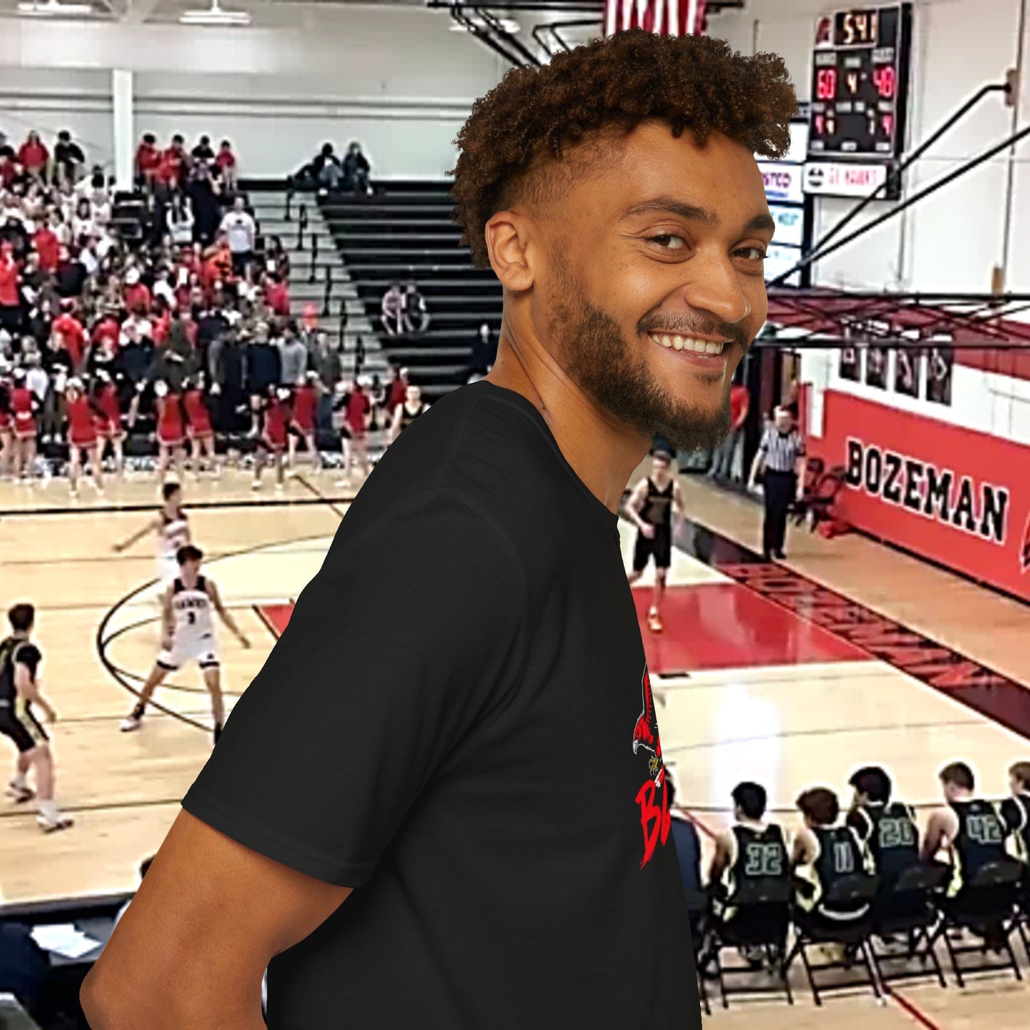 BZN Graphic T-Shirt, Trendy Unisex Tee, Casual Wear, Gift for Sports Lovers, Bozeman Fans