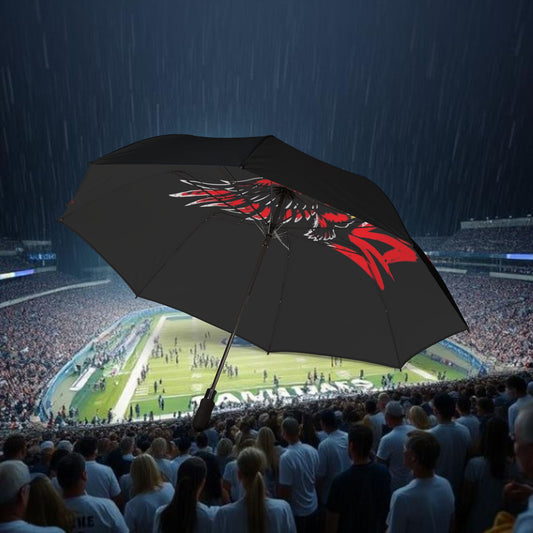 Hawk Sports Umbrella - Rainy Day Essential, Foldable Umbrella, Gifts for Bozeman Sports Fans, Team Spirit Gear, Outdoor Events