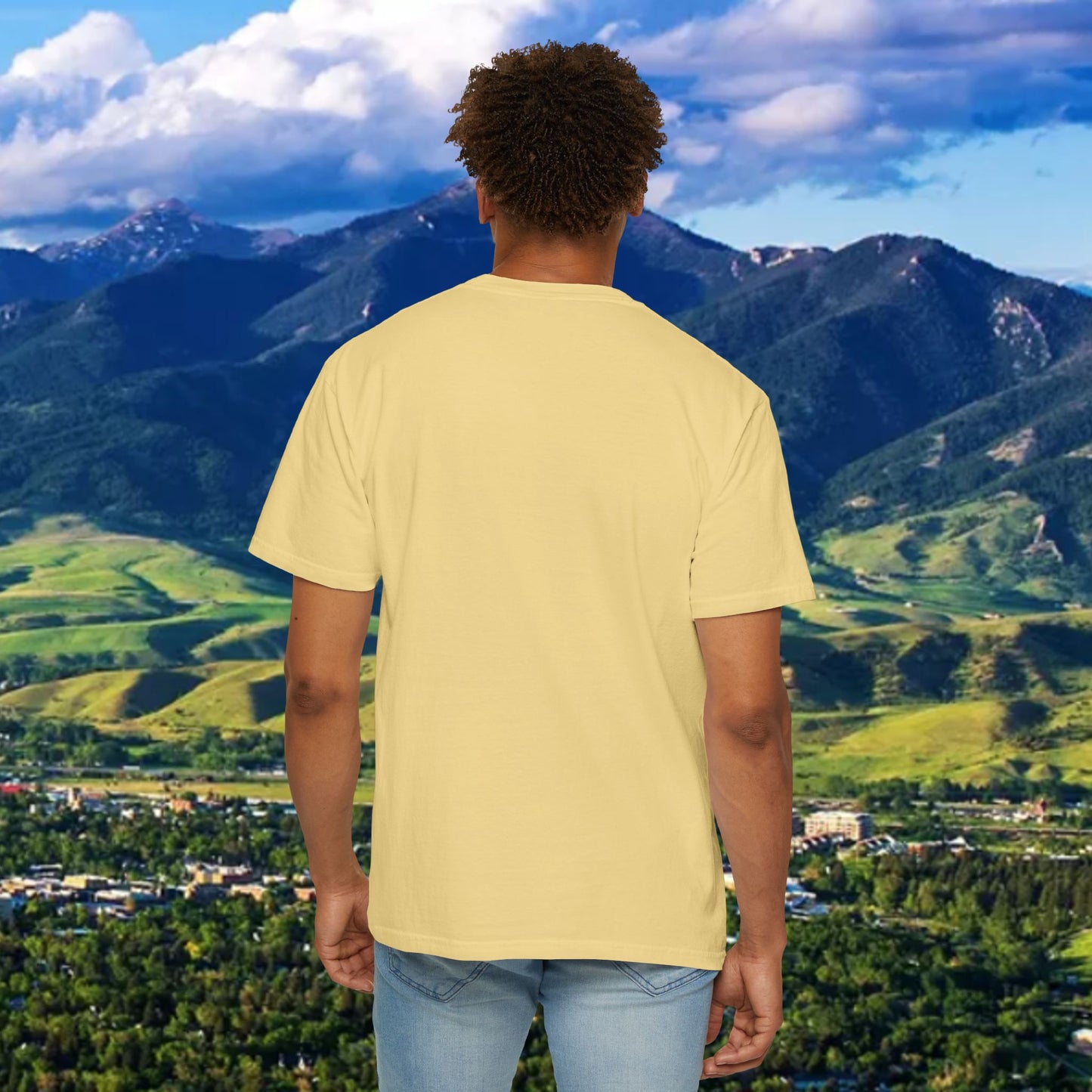 Poor grizzlies Garment-Dyed T-Shirt - Soft Casual Wear, Eco-Friendly Gift, Game Day Gear, Comfortable Tee