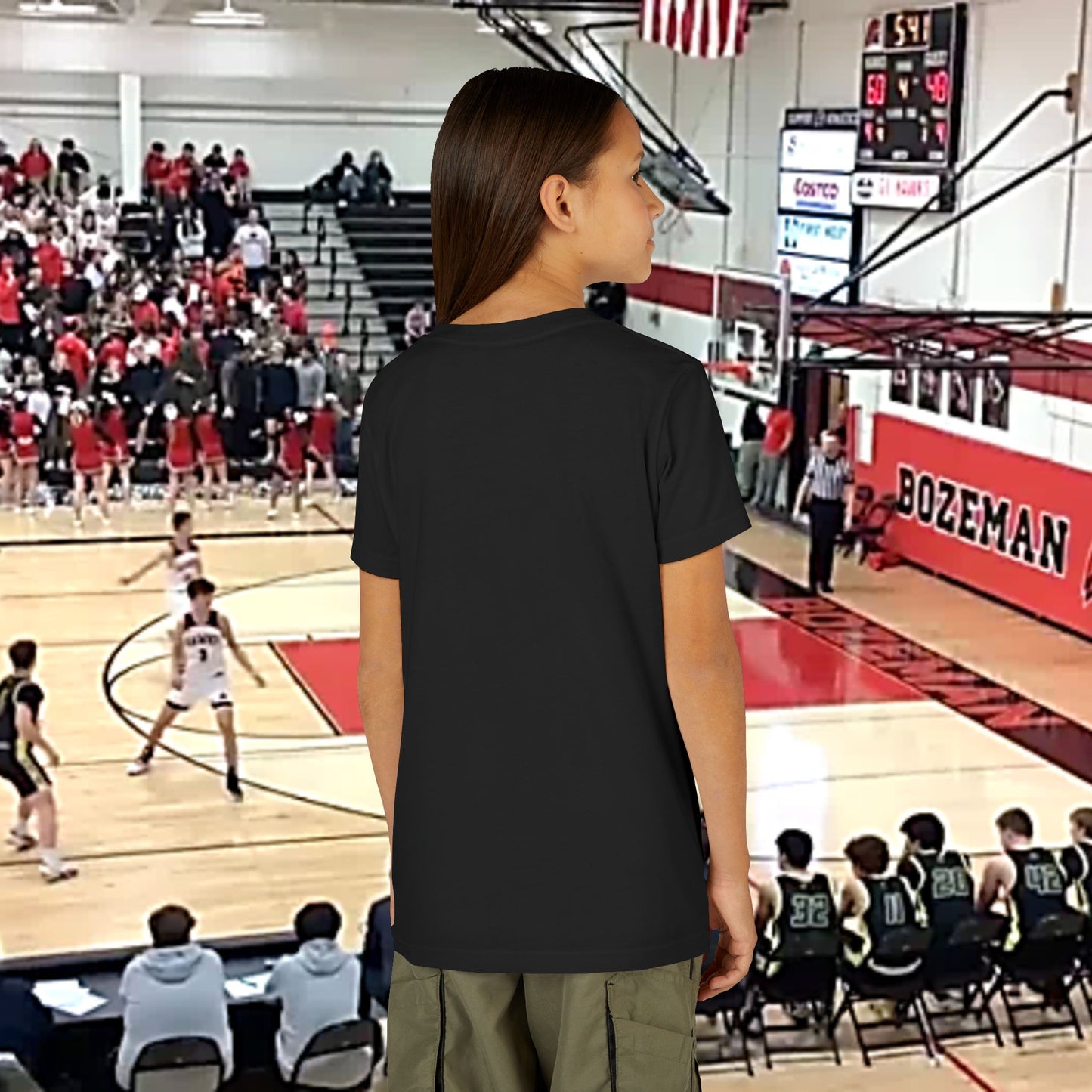 Bozeman Hawk Youth Tee - Perfect for School, Sports, or Everyday Wear, Kid's Apparel, Graphic Tee, Gifts for Young Hawk Fans