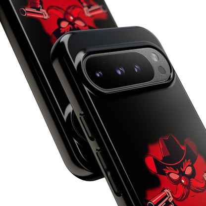 Tough Phone Case, Texan Theme, Protective Phone Cover, Gift for Sports Fans, College Football Fan Accessory