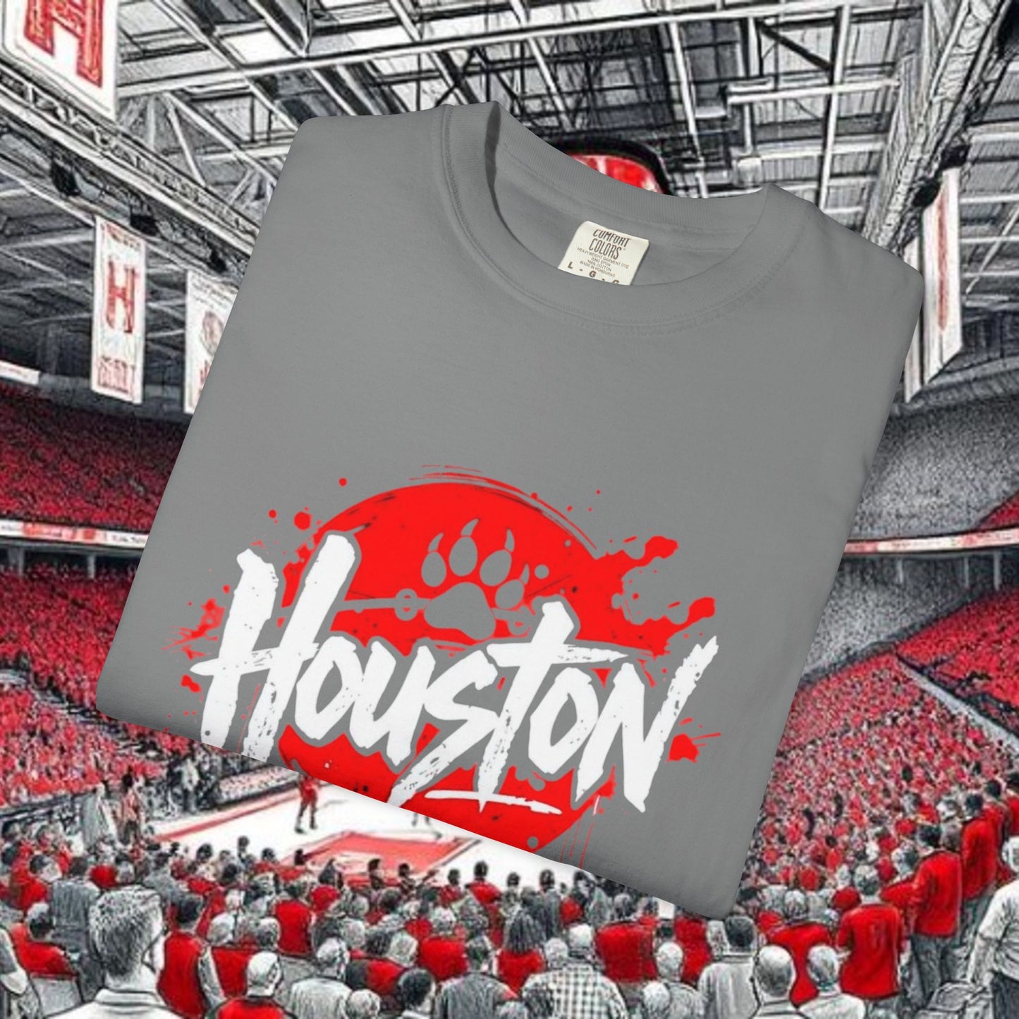 Houston Urban Vibes T-Shirt, Perfect for Tailgates and gameday. Soft-style T-Shirt. Ultra Comfort and style.