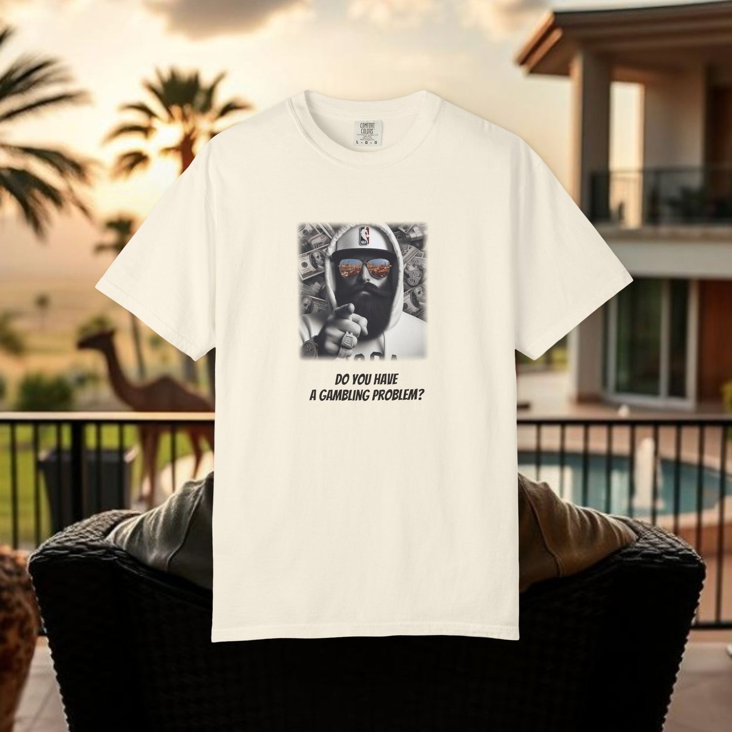 Wing Man "Gambling Problem" Unisex T-Shirt | Casual Wear, Funny Gift, Gambling Humor, Sports Betting Tee, Unique Statement Apparel