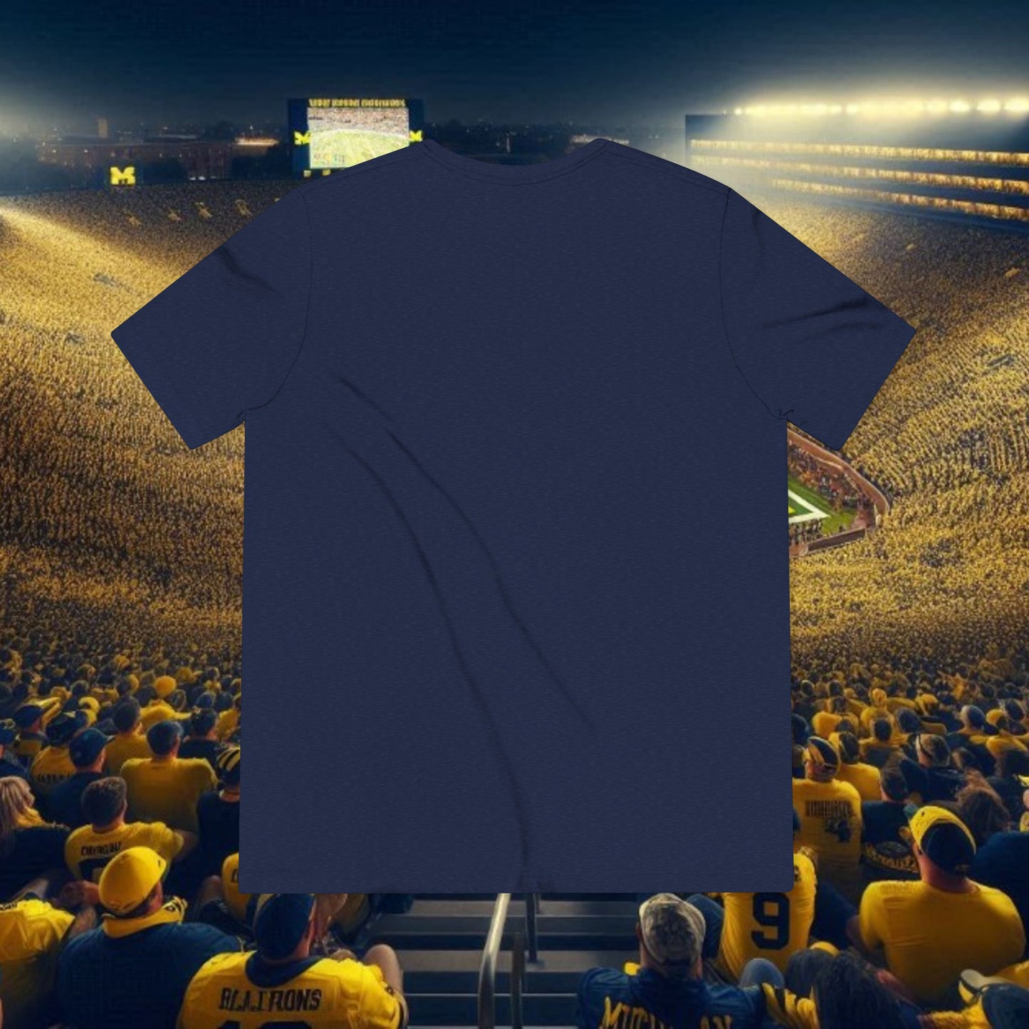 Unisex Triblend Tee, Ann Arbor Fan Shirt, College Game Day Apparel, Sports Team T-Shirt, Unique Gift for Students, Michigan Pride