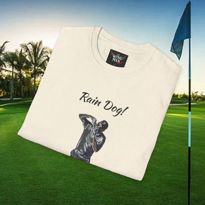 Rain Dog Unisex T-Shirt, Graphic Tee, Casual Wear, Gift for Dog Lovers, Everyday Style, Unique Design Shirt