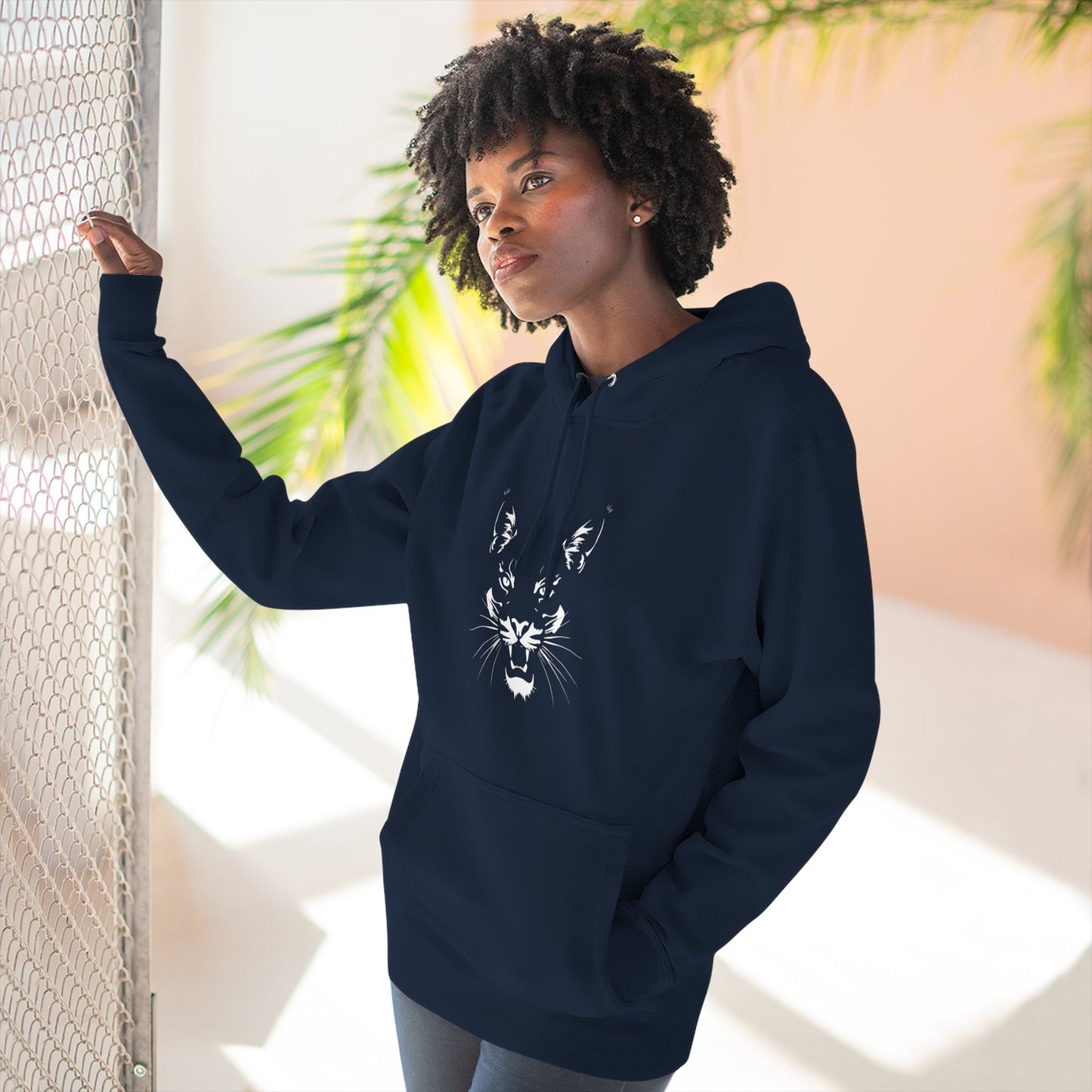 Cozy Fleece Hoodie - State College Sweatshirt, Casual Wild Streetwear, Perfect Gift for Sports Fans