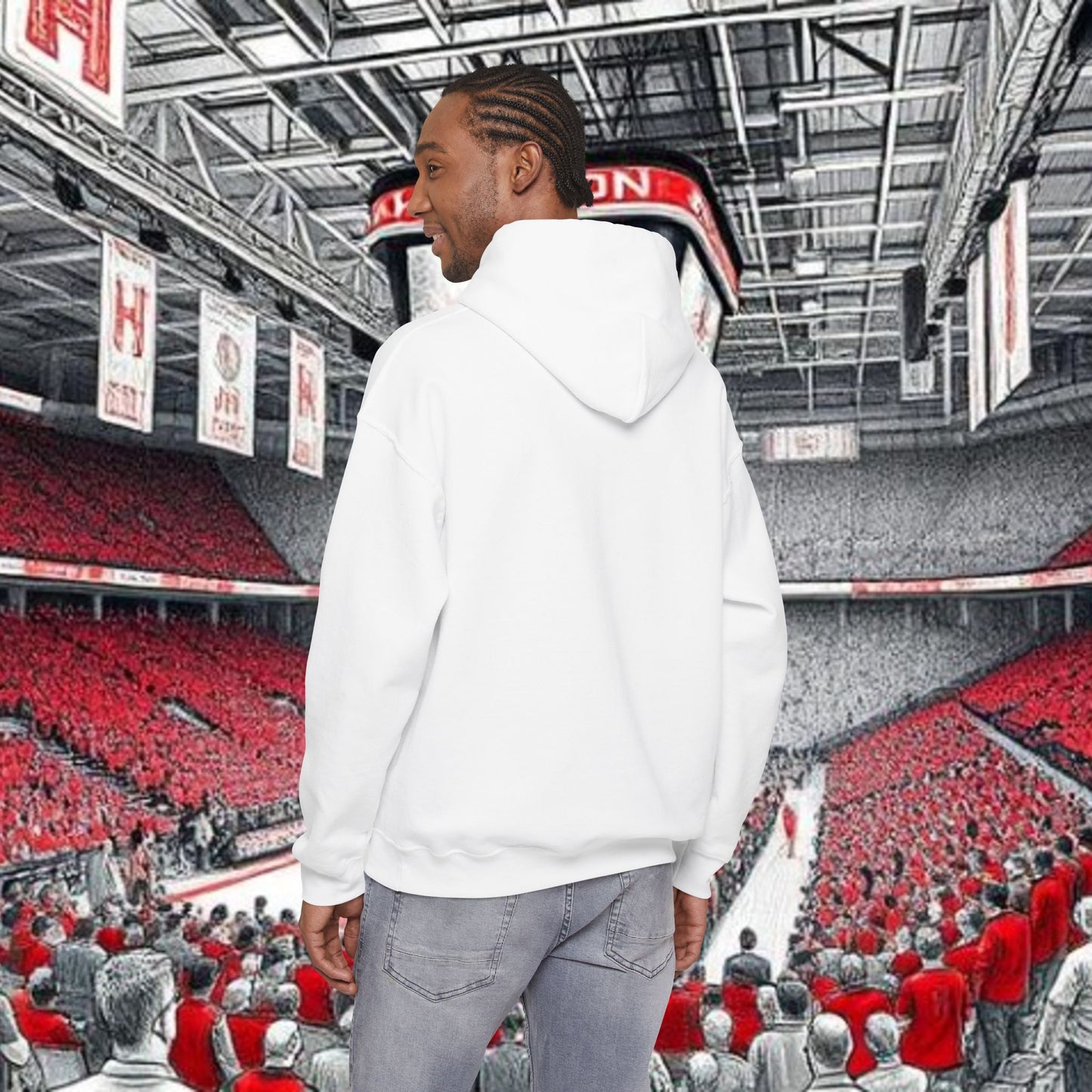 Graffiti Style Hoodie - Perfect for Game Day