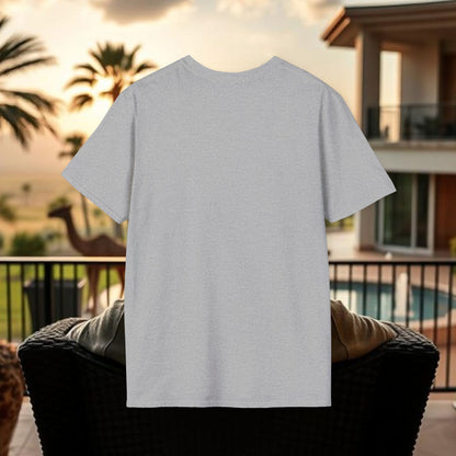 Beer & Wings Unisex Softstyle T-Shirt, Casual Gift for BBQ Lovers, Fun Drink Shirt, Summer Party Apparel, Unique Gift for Foodies