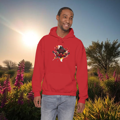 Hoodie — Retro Graphic Pullover, Perfect for Football Games or Hanging with friends. Stylish and soft style hoodie.
