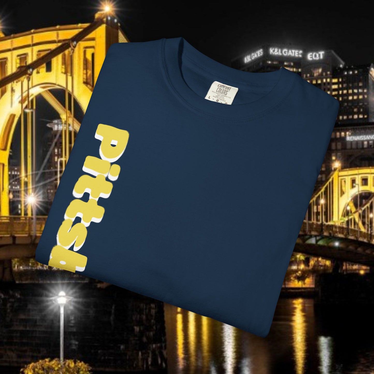 Pittsburgh Graphic T-Shirt, Unisex Shirt, Casual Wear, Sports Apparel, Gift for Sports Fans, Birthday Gift, Streetwear