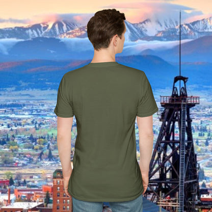 Butte, America Unisex Softstyle T-Shirt - Cozy Apparel for Locals, Travel Souvenir, Gift Idea, Casual Wear, Adventure Tee