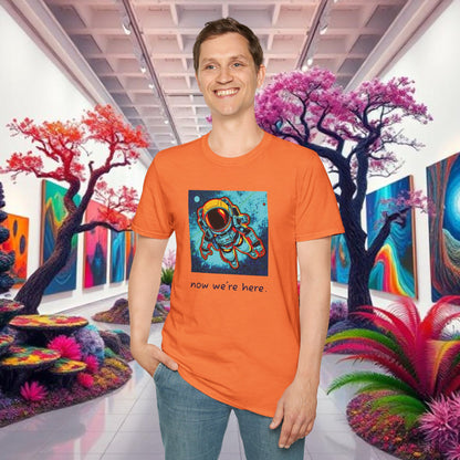 Astronaut Graphic T-Shirt | Unisex Space Tee, Gift for Astronaut Lovers, Hip Hop Fans, Casual Wear, Festival Shirt