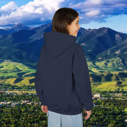 Youth Hoodie - '41' Minimalist Graphic Pullover