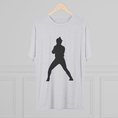 Baseball Stars Silhouette Tee — 22 Back Number Short-Sleeve Shirt