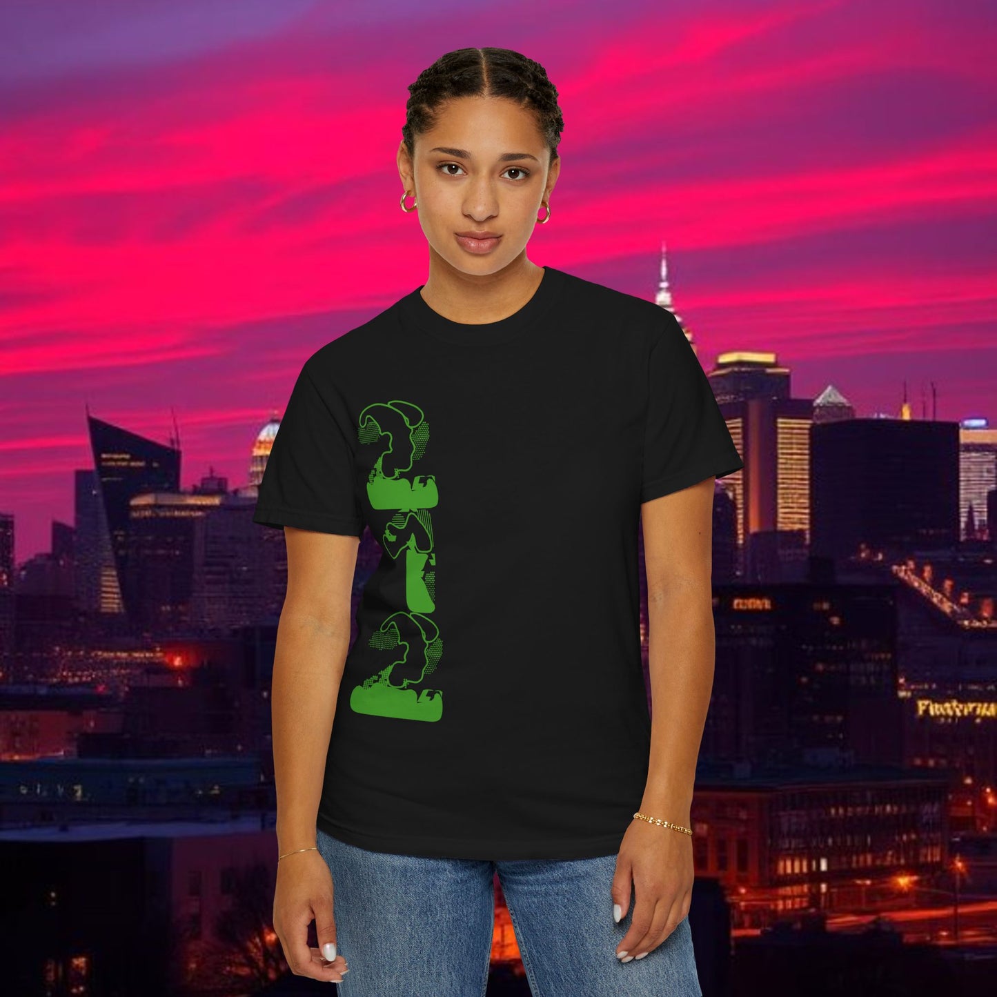 Philly Green Script T-Shirt