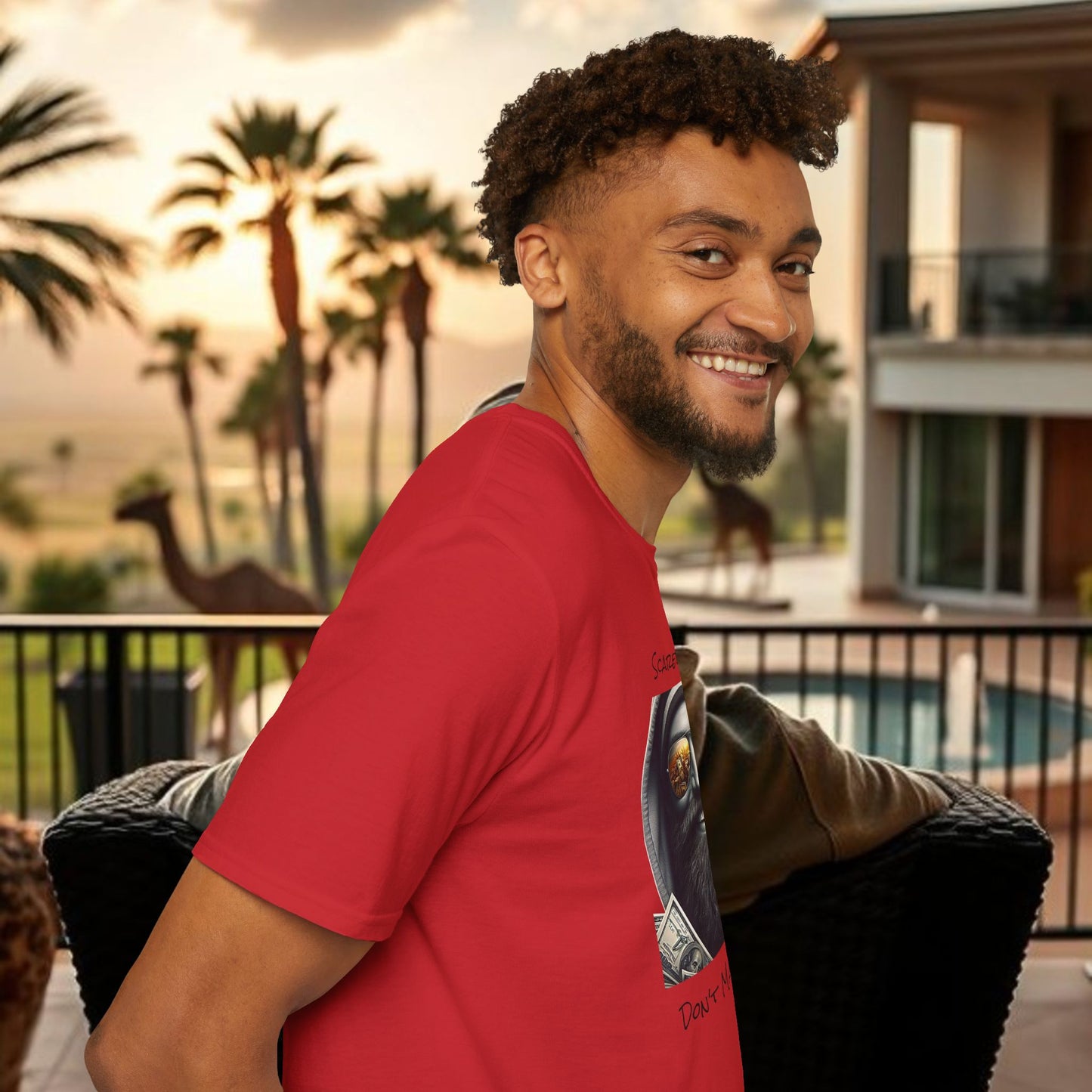 Scared Money Unisex Softstyle T-Shirt - Casual Wear, Streetwear, Gift for Him, Statement Tee, Urban Fashion