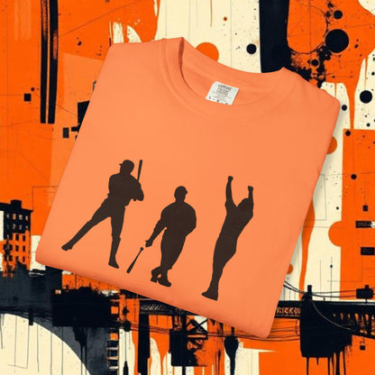 Legends Baseball T-Shirt - Silhouette Baseball Players with 73 Record Number