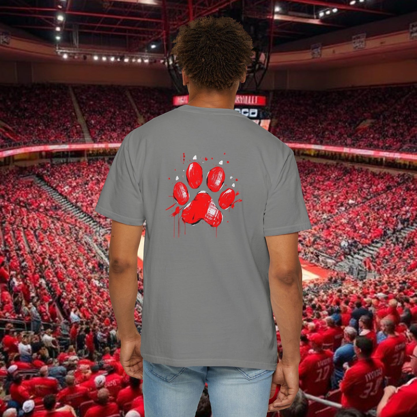 Raleigh Graphic Unisex Garment-Dyed T-shirt, Sports Fan Tee, College Apparel, Gift for Him/Her, Casual Wear, Spirit Wear