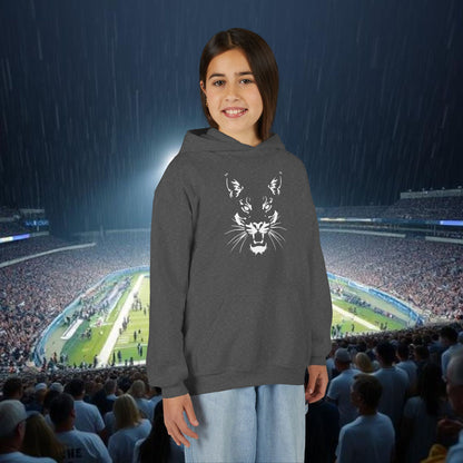 Youth Spirit Hooded Sweatshirt, Trendy Hoodie for Kids, Sportswear, Outdoor Activities, Game Day Apparel